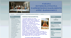 Desktop Screenshot of najswietszy-sakrament.pl