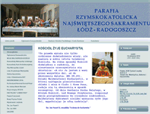 Tablet Screenshot of najswietszy-sakrament.pl